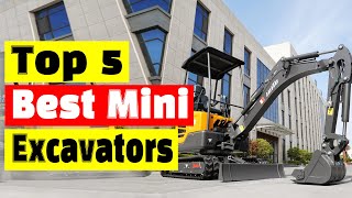 Best Budget Excavators: Top 5 Best Mini Excavators In 2025