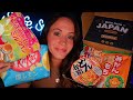 ASMR / Trying Japanese Treats (Tokyo Treat Unboxing)