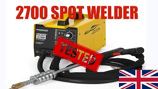 2700 SPOT WELDER / DENT REMOVER | Unboxing & Test!