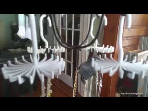 DIY Rotating Jewelry Display DIY Rotating Jewelry Display