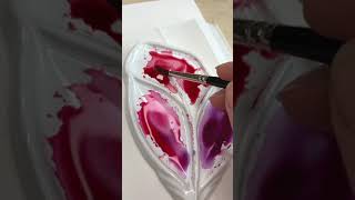 Don't judge at the beginning!! #shorts #painting #leaf #realistic