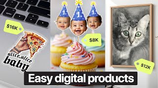 3 UNSATURATED Digital Products to Sell on Etsy in 2025 (Full Tutorial)