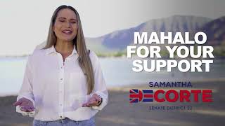 VOTE Samantha DeCorte for State Senate, District 22