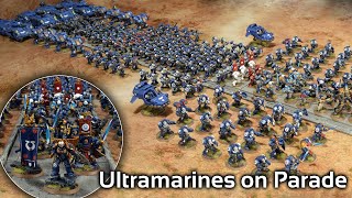 Ultramarines on Parade (Warhammer 40k)