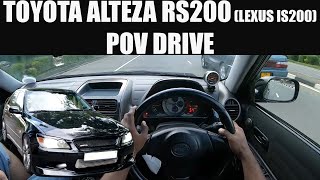 Toyota Altezza RS200 (Lexus IS200) POV Drive 2