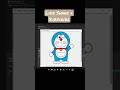 Draw Doremon Using Python Turtle 🐢 | #python #Programming #coding #shorts