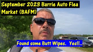 Barrie Auto Flea Market September 2023 Walk around..  Antique Cars