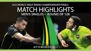 Chuang Chih-Yuan vs Marcelo Aguirre | MS R128 | 2023 ITTF World Table Tennis Championships Finals