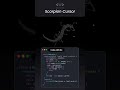 Unique Cursor Animation - Scorpion Style | Frontend Project