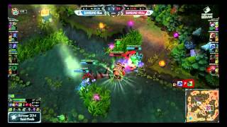 LOL CHAMPIONS SUMMER 2014 (SAMSUNG White vs SAMSUNG Blue Set1)