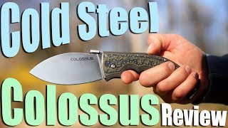 Cold Steel Colossus Knife Review. A monster folder from Mike Wallace