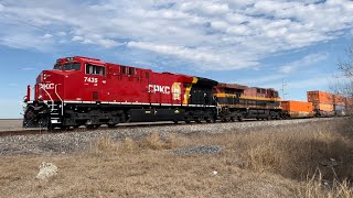 CPKC new scheme leads I180 | Laredo Sub | CP 7435 | MMX 180