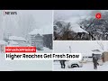 Higher Reaches Of Himachal Pradesh Get Fresh Snow