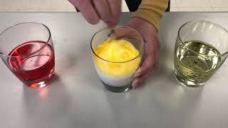 Virtual STEM Education: Liquid Density Layer Experiment