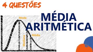 MÉDIA ARITMÉTICA em 4 QUESTÕES :: #QuestõesTEMÁTICAS :: Matemática no ENEM