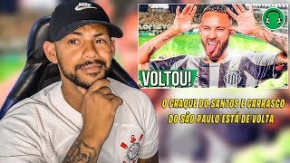 ♫ AGORA É OFICIAL: NEYMAR VOLTOU PRO SANTOS!!! 🔥 | REACT