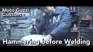 [Hammering before Welding] Shinya Kimura Motorcycle Documentary Moto Guzzi Custom 木村信也 Los Angeles