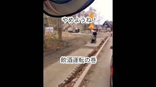 (ACCIDENT)飲酒運転は止めましょう！フラフラして危ないよ！ #shorts #drunk #alcohol