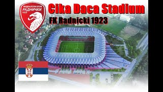 Kako izgleda i kako će izgledati novi stadion u Kragujevcu - Čika Dača Stadium (Serbia)