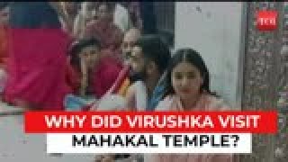 Actress Anushka Sharma, Star cricketer Virat Kohli visit Mahakaleshwar temple in Ujjain