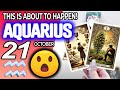 Aquarius ♒😲THIS IS ABOUT TO HAPPEN!💖 horoscope for today OCTOBER 21 2024 ♒ #aquarius tarot OCTOBER