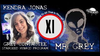 Kendra Jonas : Grey Contactee, Starseed Hybrid Program, ET Healing, Hauntings and More!!