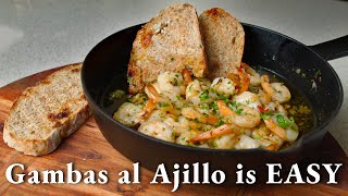 It can't be easier than this - How to Make Gambas al Ajillo