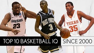 Top 10 college basketball IQs since 2000