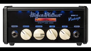 Hughes & Kettner Spirit of Vintage, Reality Check, only room sound, Boosters and effects up front