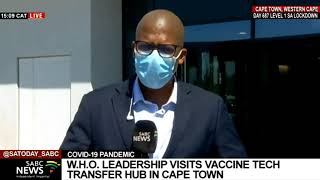 COVID-19 Pandemic | Ramaphosa welcomes WHO head Dr Tedros Ghebreyesus' oversight visit