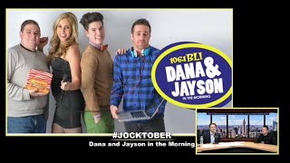 TACS - Jocktober - Dana \u0026 Jayson in the morning 106.1 BLI 10/6/15