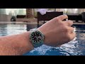 Swimming with a $10,000 Rolex watch