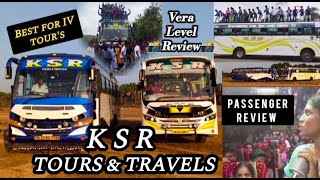 KSR ✨TOURS AND TRAVELS ✨😍🤩📸 VERA LEVEL BUS REVIEW