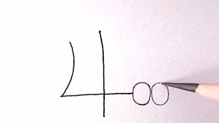 رسم سهل/الرسم بالأرقام الإنجليزية/تعليم الرسم للمبتدئين/how to draw by numbers