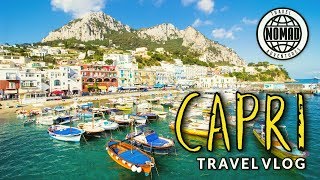 CAPRI Island, ITALY Travel Vlog