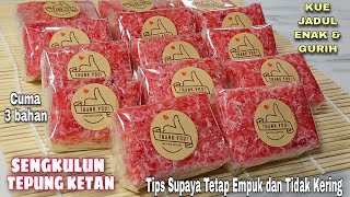 ENGKULUN CAKE ANTI FAILED|| PROCESSED glutinous rice flour and grated coconut || TRADITIONAL CAKE