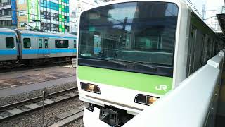 山手線533編成E231系500番台🚆TEPCO ラッピング🚃外回り🚃💨