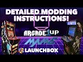 How To Mod Arcade1Up! | Detailed Instructions! (New version)