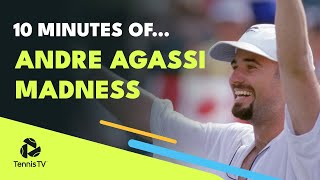 10 Minutes Of Andre Agassi MADNESS