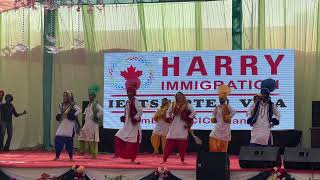 Group Bhangra Performance | Anand Utsav at Guru Nanak Dev Engineering College | Punjabi Folk Dance