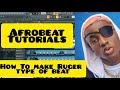 How to make Ruger type of beat-Afro beat Tutorials in Flstudio20 #flstudio #musicproduction #ruger