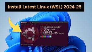 How to Install Ubuntu on Windows 11 (WSL- Windows Subsystem for Linux in 2024-2025✅)