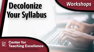 Decolonize Your Syllabus