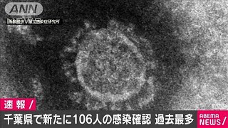 千葉県の新規感染者106人・・・過去最多に　新型コロナ(2020年11月19日)