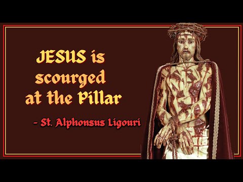 What is the meaning of scourging at the pillar?