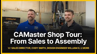 CAMaster’s Step-by-Step Process to Building CNC Machines | Shop Tour