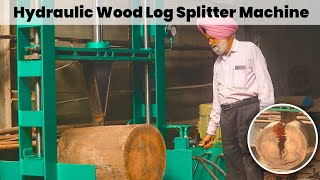 Hydraulic Wood Splitter Machine By TL PATHAK GROUP