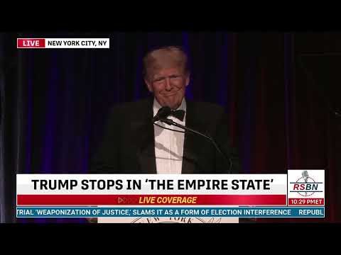FULL SPEECH: President Donald J. Trump Headlines the NYYRC's 111th Annual Gala – 12/9/2023