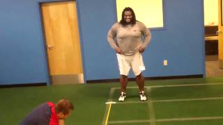 MICHAEL JASPER 9'8-9'9 BROAD JUMP!