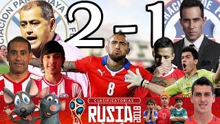 Paraguay (2) vs Chile (1) - Eliminatorias Rusia 2018 (01 Set 2016)